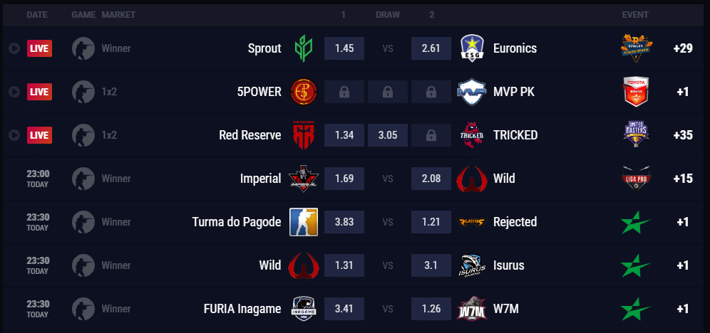 esportebet jogos de hoje